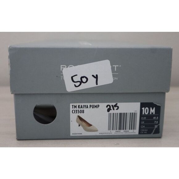 Rockport CI3508 Women's Sz 10M Cream/Light Beige Total Motion Kaiya Pumps - Picture 16 of 16